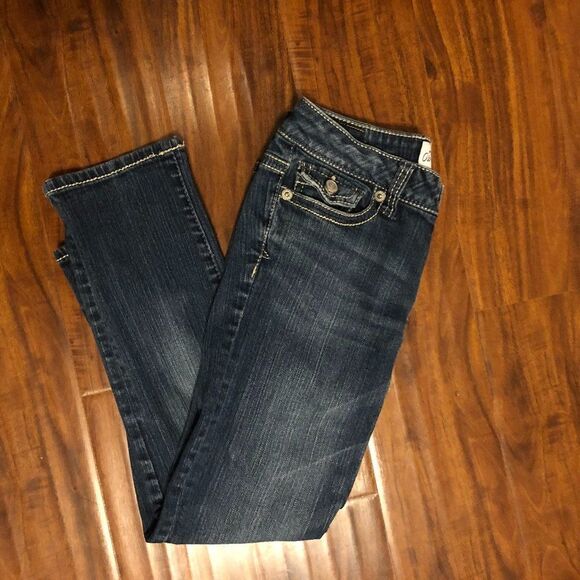 5-Pocket Aeropostale Bayla Skinny Capri Jeans in size 1/2 - Picture 10 of 12